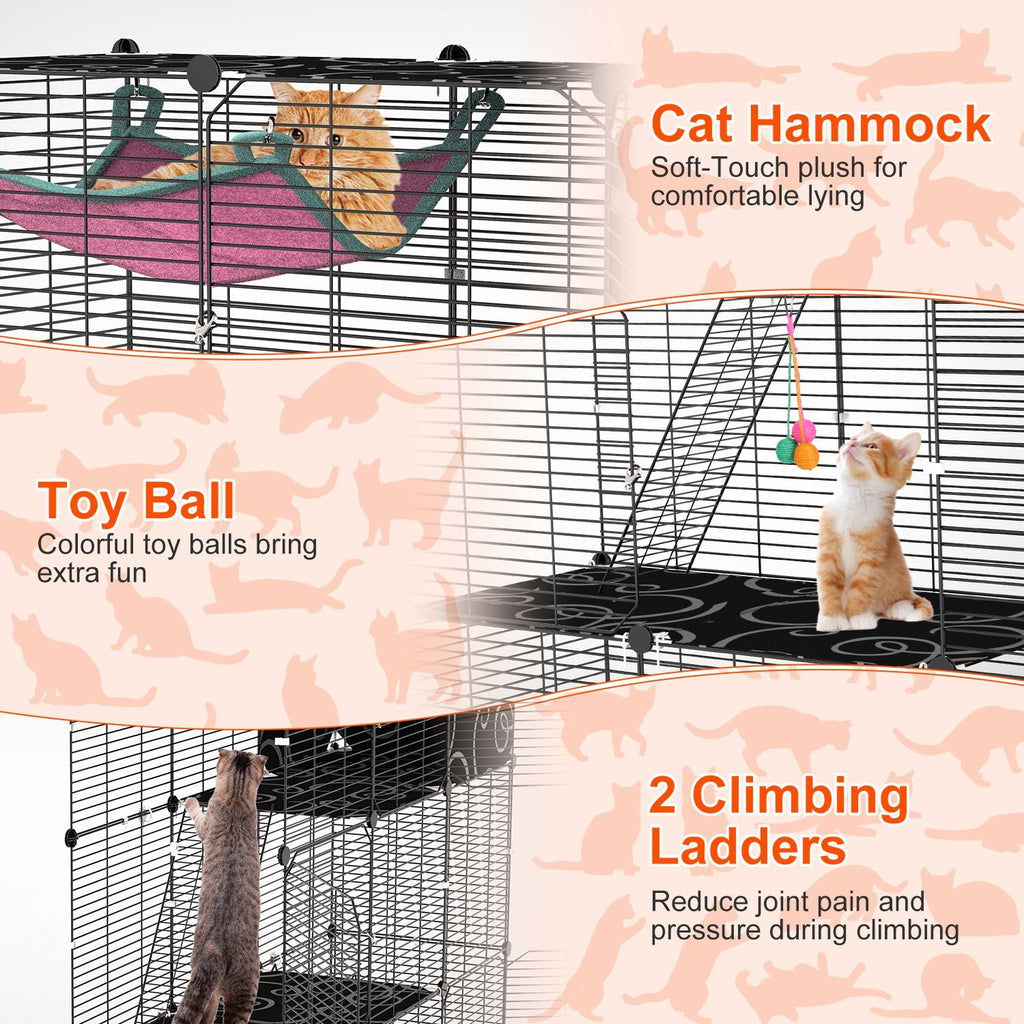 Pet Enclosure Indoor Cage Playpen