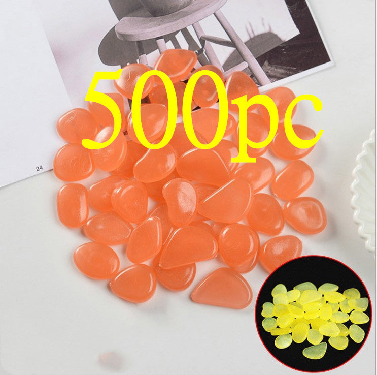 Fluorescent Aquarium Pebbles Fish Tank