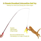 11-Pack: Interactive Cat Toy Wand