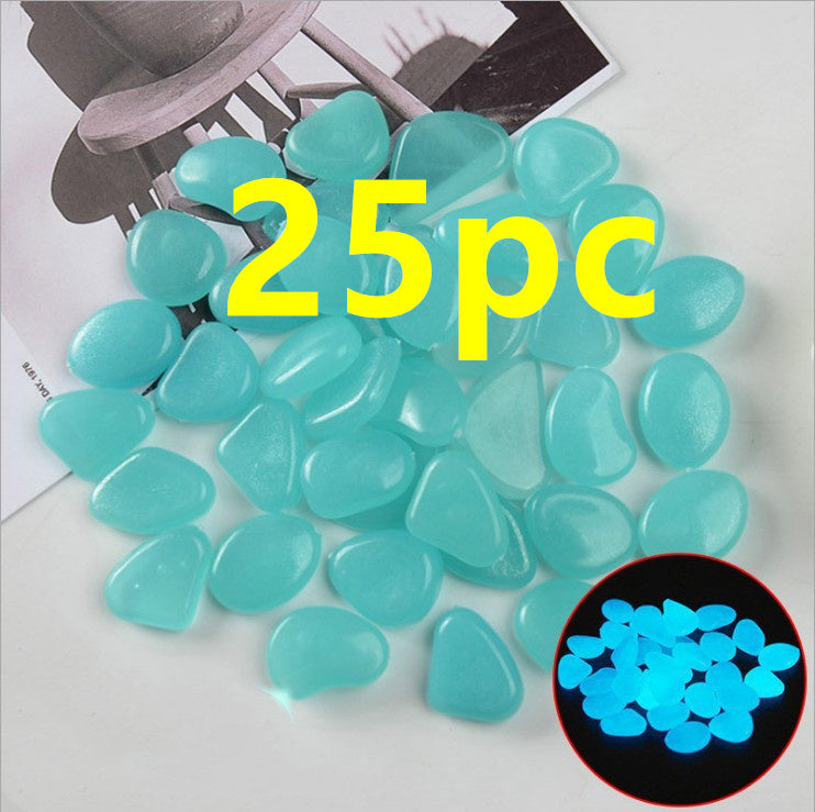 Fluorescent Aquarium Pebbles Fish Tank