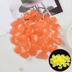 Fluorescent Aquarium Pebbles Fish Tank
