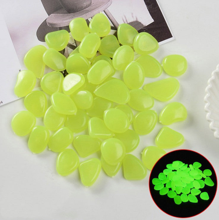 Fluorescent Aquarium Pebbles Fish Tank