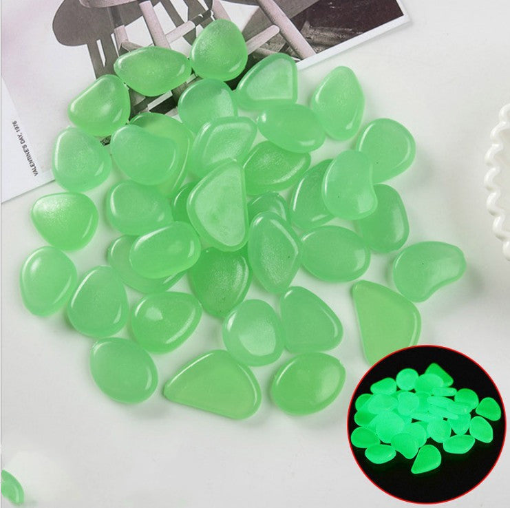 Fluorescent Aquarium Pebbles Fish Tank