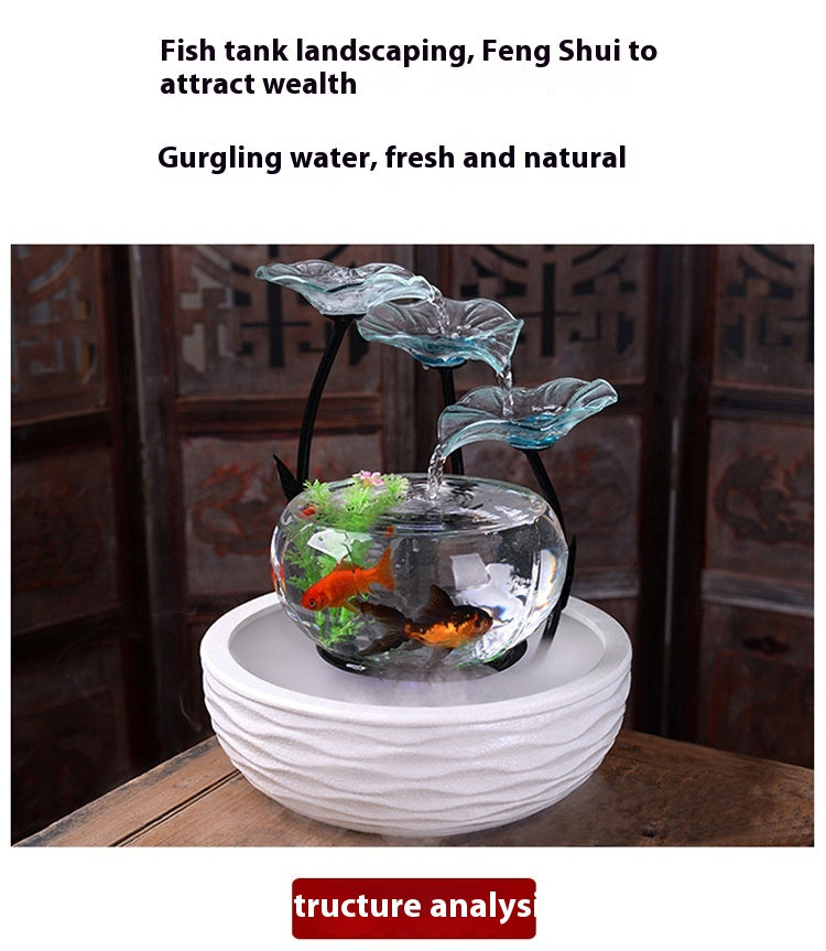 Desktop Water Fish Tank