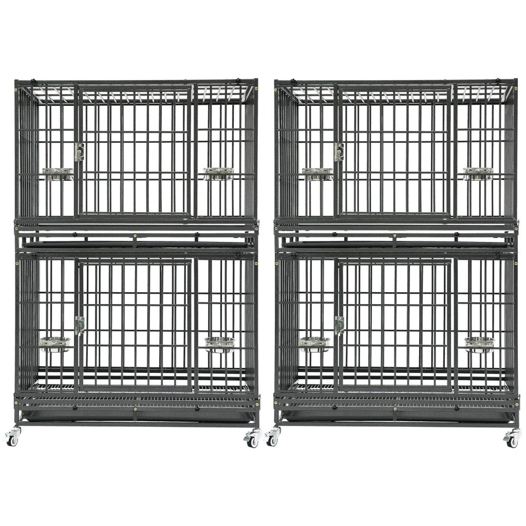 Stackable Heavy Duty Dog Crate