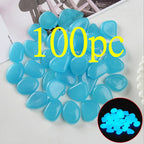 Fluorescent Aquarium Pebbles Fish Tank