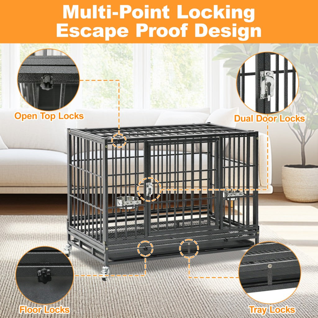 Stackable Heavy Duty Dog Crate