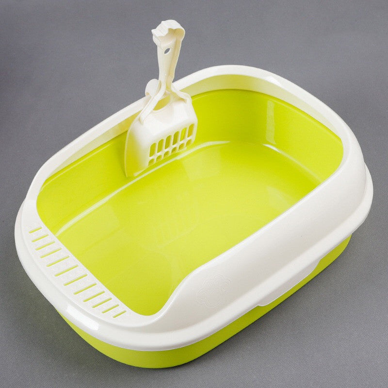 Pet Cat Litter Box With Shovel