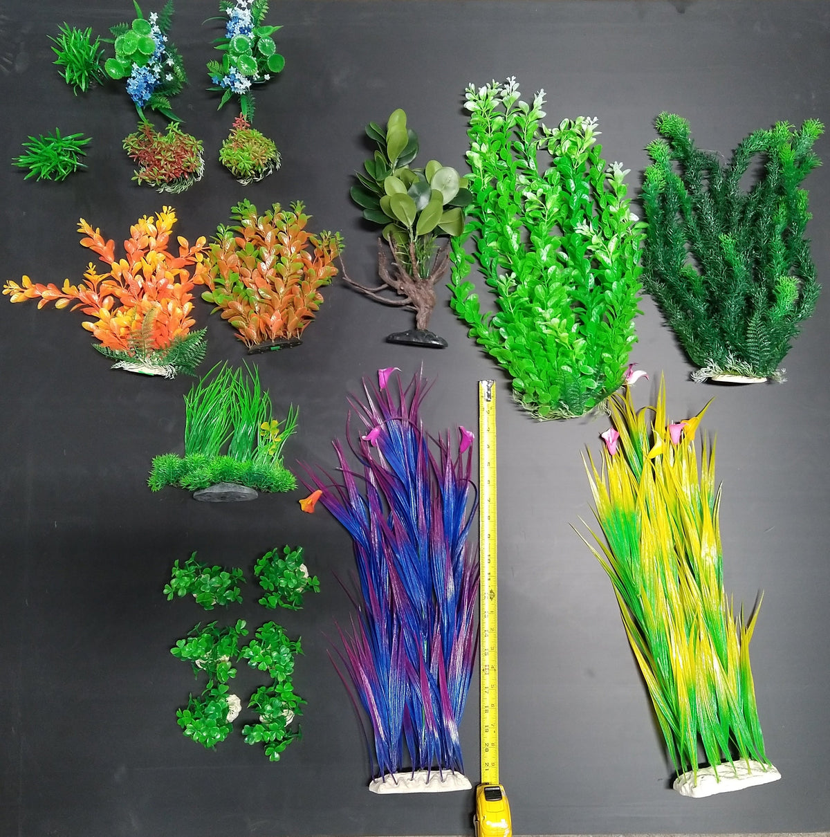 Premium Artificial Aquarium Plant Package for Fish Tank