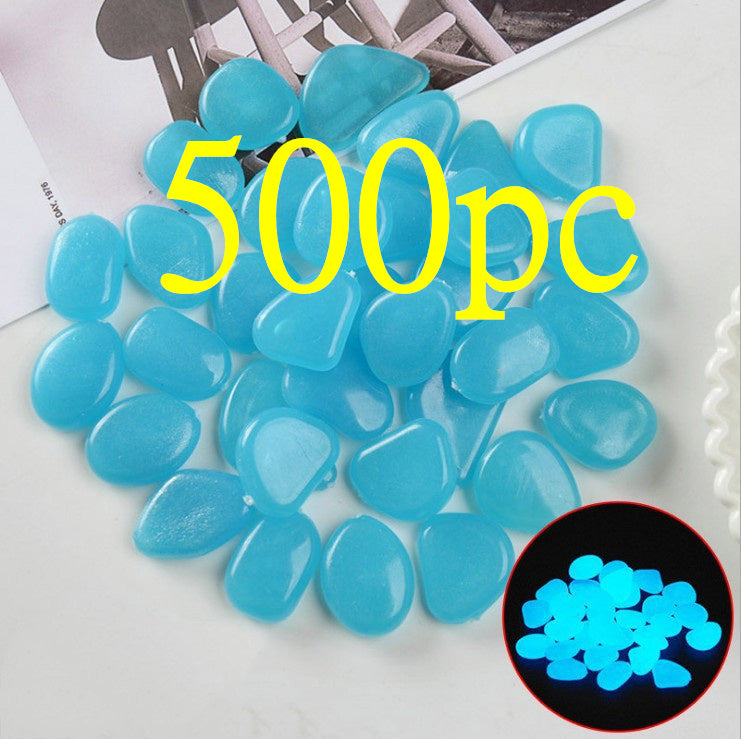 Fluorescent Aquarium Pebbles Fish Tank