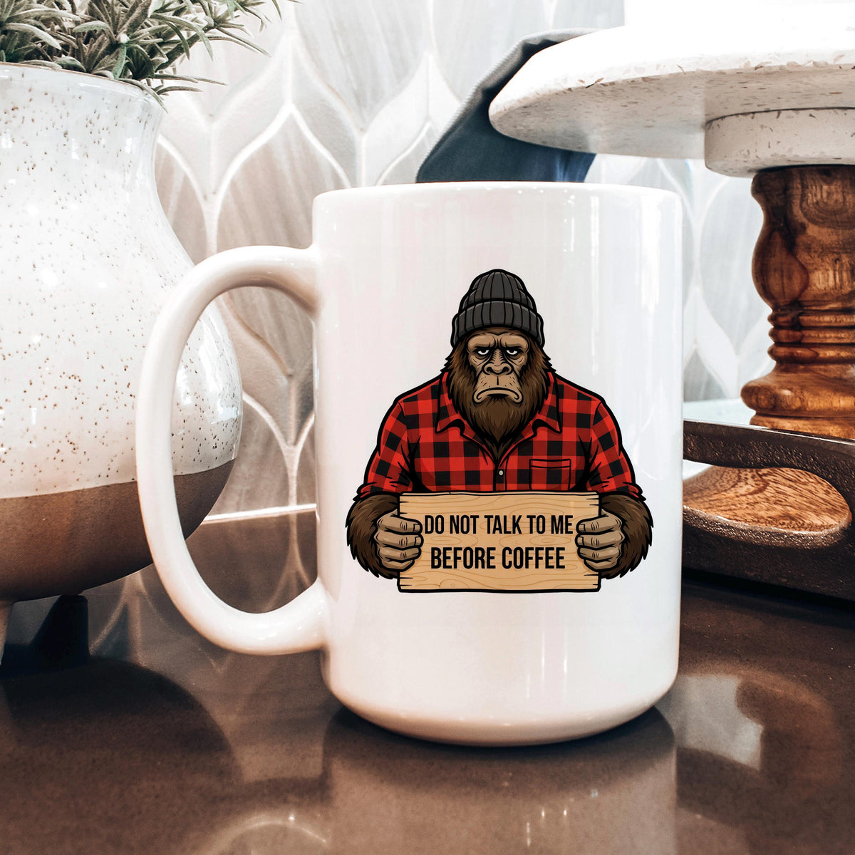 Funny Bigfoot Mug