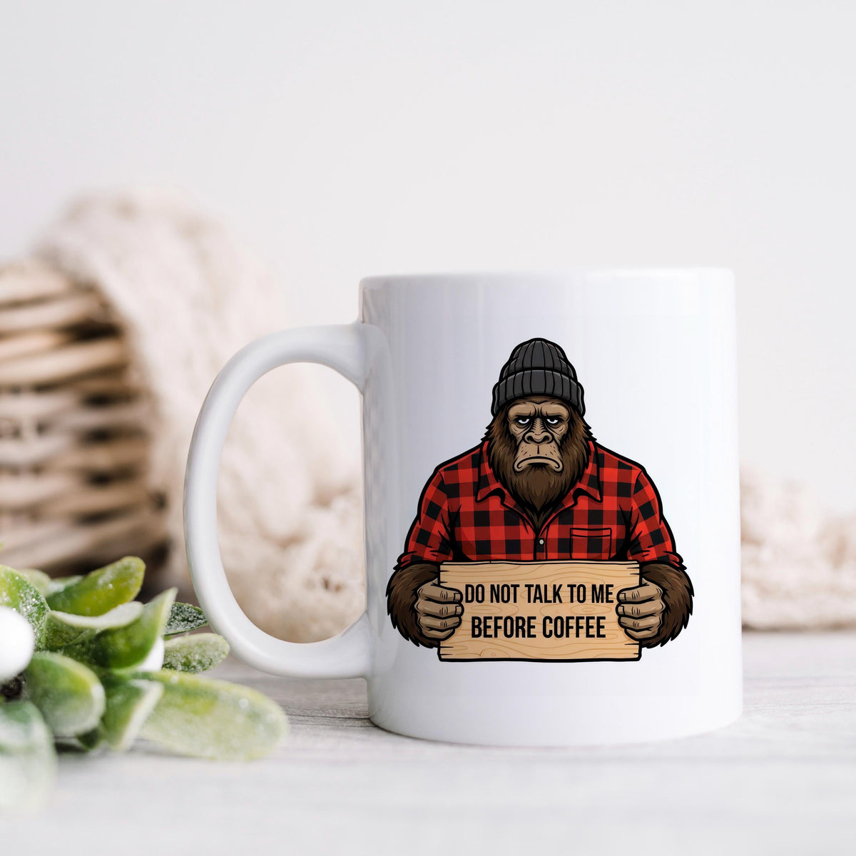 Funny Bigfoot Mug