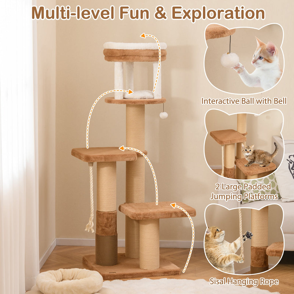 65 Inches Tall Cat Tree
