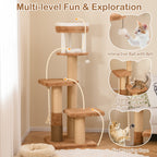 65 Inches Tall Cat Tree
