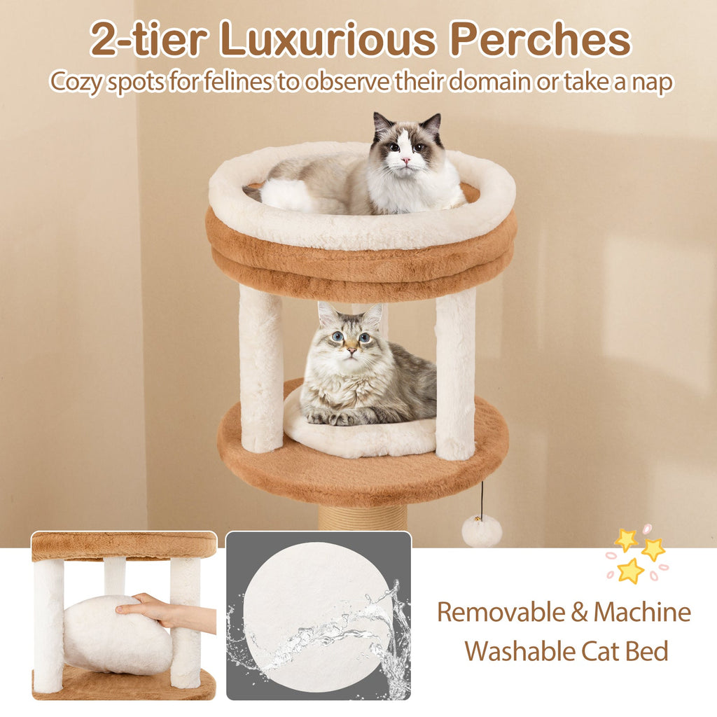 65 Inches Tall Cat Tree