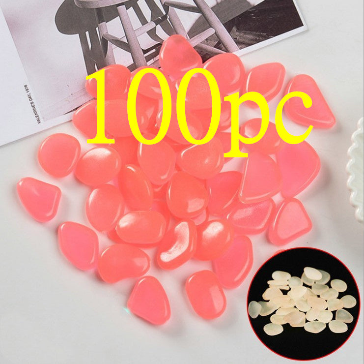 Fluorescent Aquarium Pebbles Fish Tank