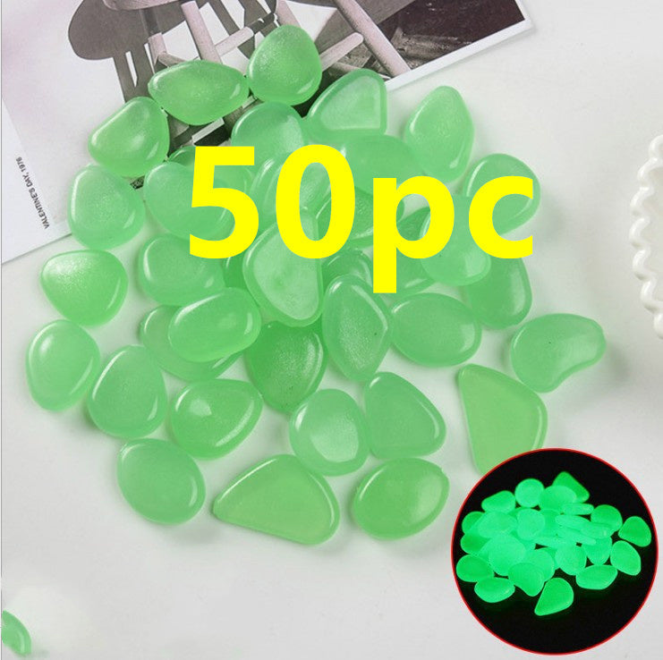 Fluorescent Aquarium Pebbles Fish Tank
