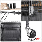 Metal Rolling Bird Cage