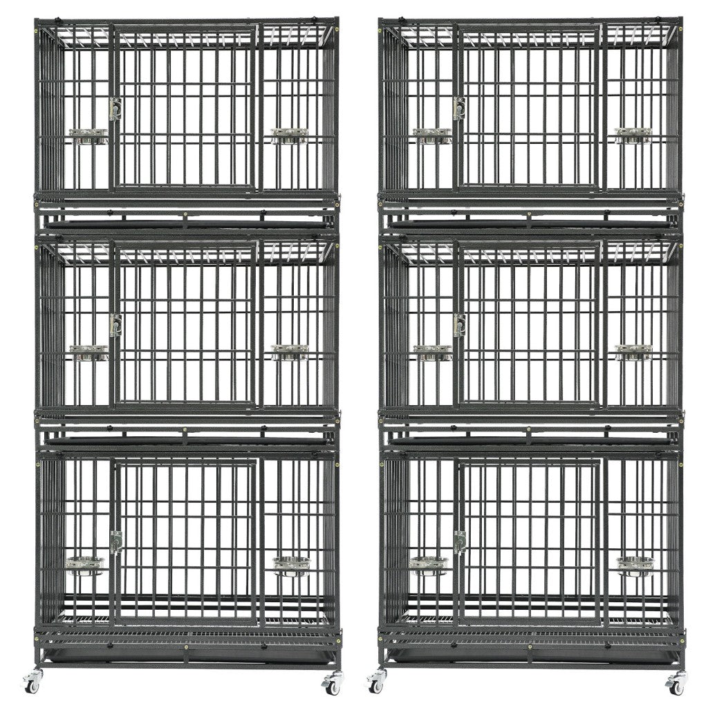 Stackable Heavy Duty Dog Crate
