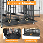 Stackable Heavy Duty Dog Crate