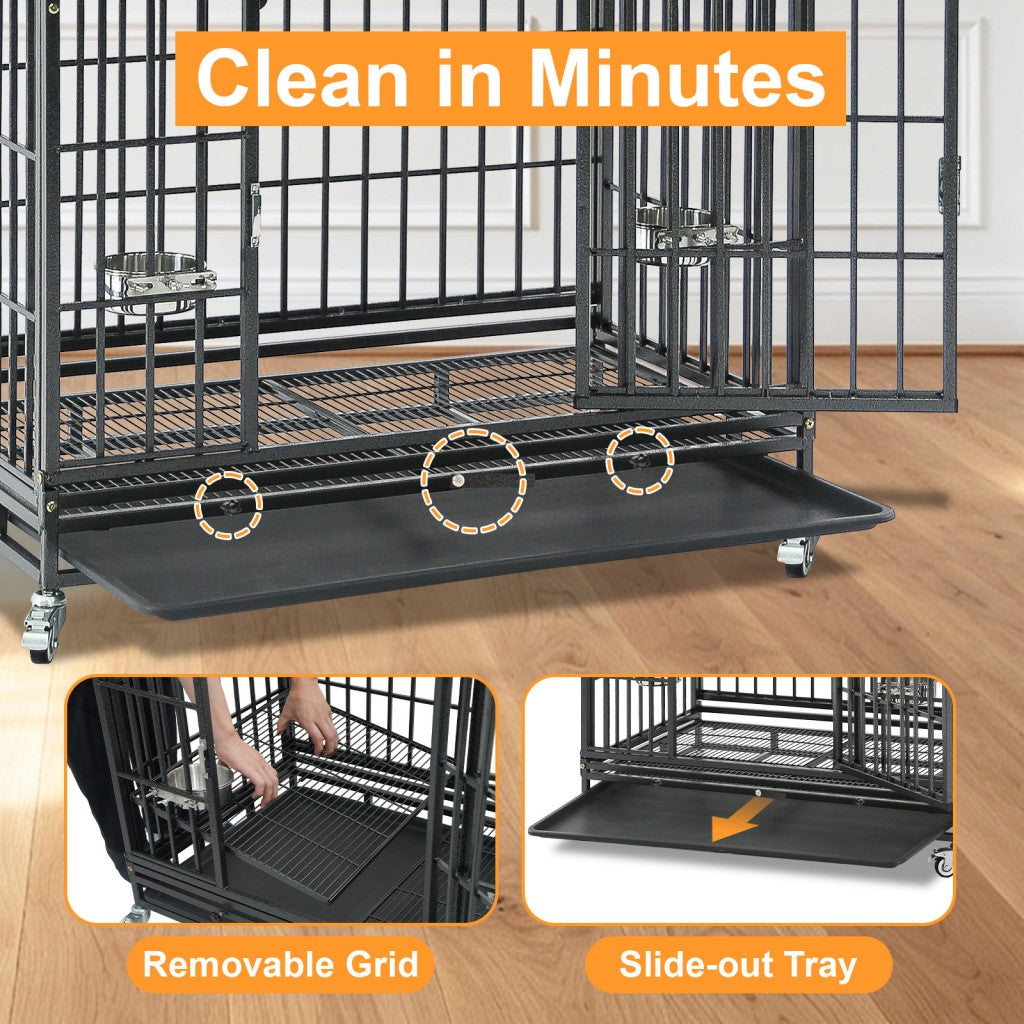 Stackable Heavy Duty Dog Crate