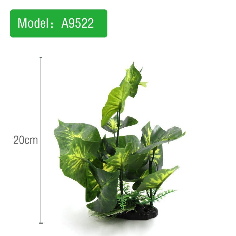 Artificial Terrarium & Aquarium Plant Decor