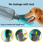 Pet Water Bottle With Drinking Bowl