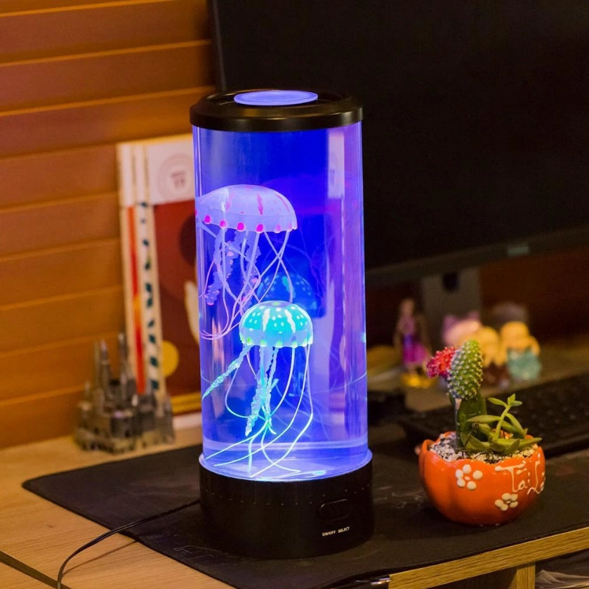 Jellyfish Aquarium Night Lamp