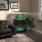 Metal Aquarium Stand with Accessories Storage