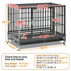 Stackable Heavy Duty Dog Crate