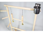 Solid Wood Toy Swing and Climbing Ladder