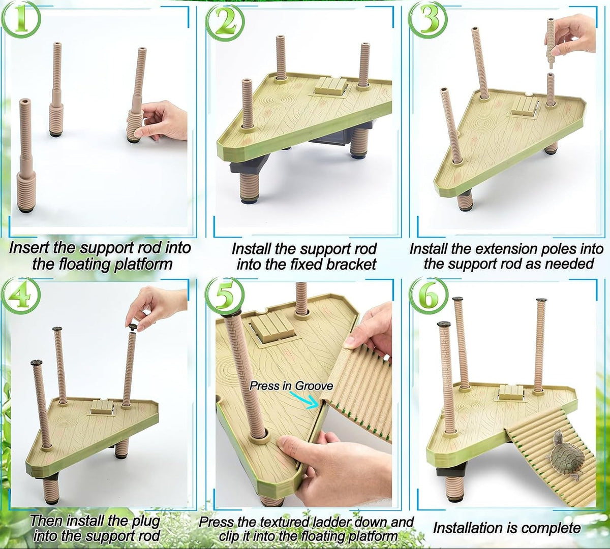 Floating Pet Platform & Ramp