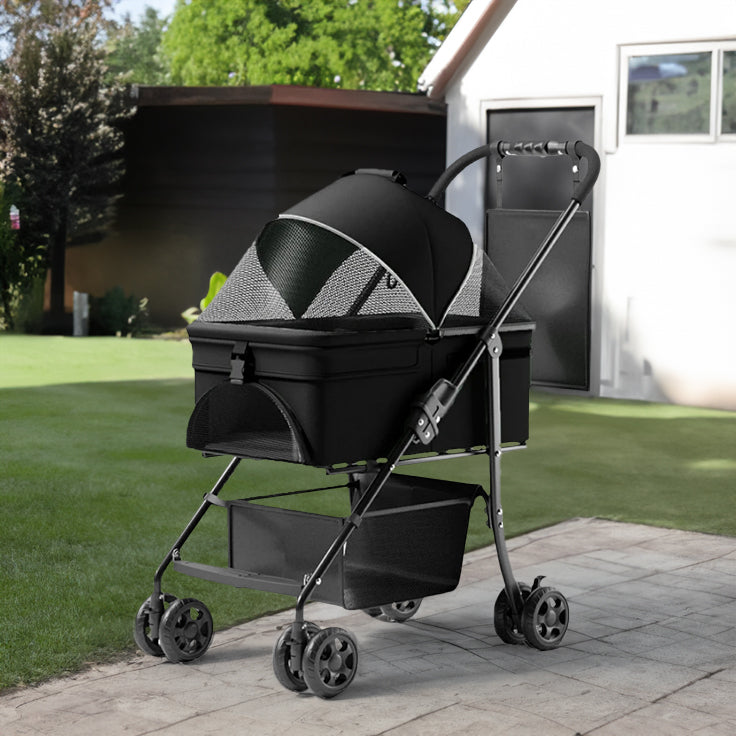 Pet Four-Wheel Folding Cart
