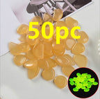Fluorescent Aquarium Pebbles Fish Tank