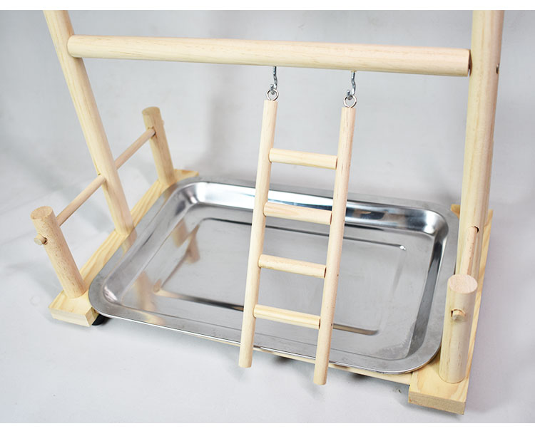 Solid Wood Toy Swing and Climbing Ladder