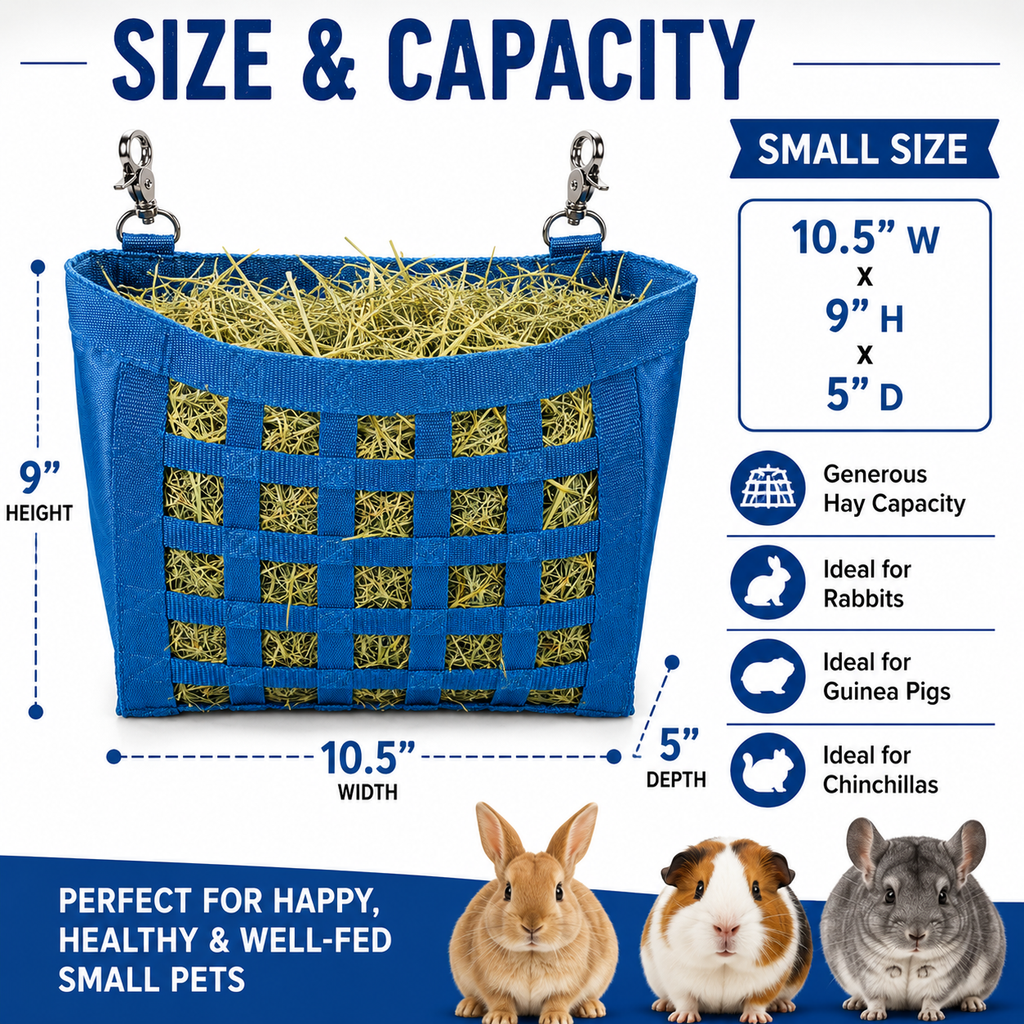 Rabbit & Guinea Pig Hay Bag Feeder