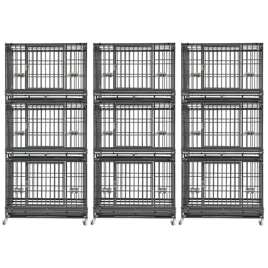Stackable Heavy Duty Dog Crate