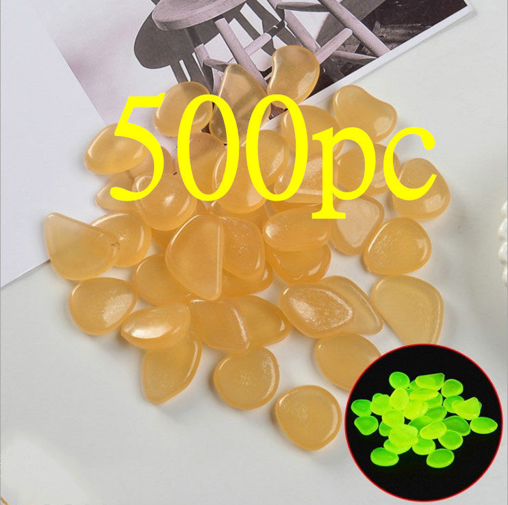 Fluorescent Aquarium Pebbles Fish Tank