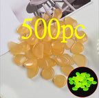 Fluorescent Aquarium Pebbles Fish Tank
