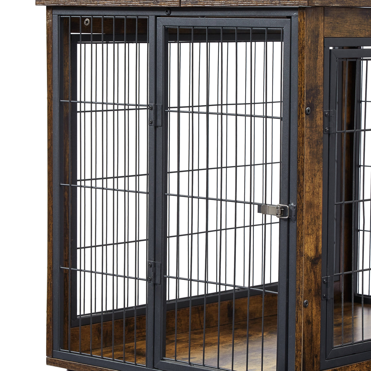 Furniture Style Dog Crate on Wheels