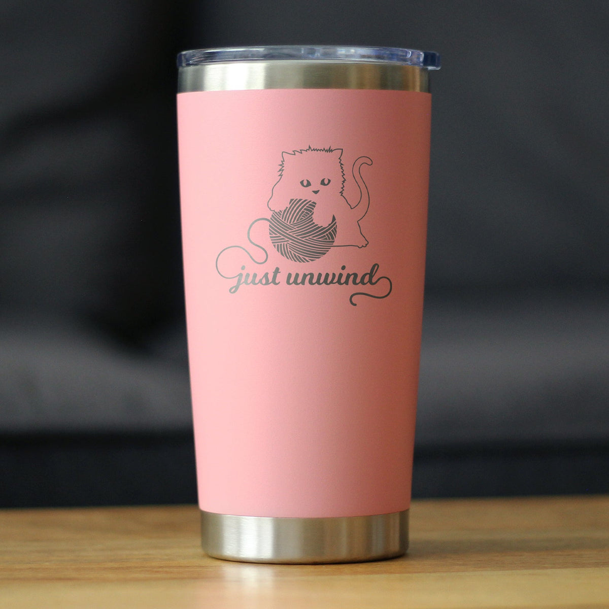 Cat Insulated Coffee Tumbler Cup