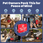 Pet First Aid Kit for Dogs & Cats