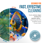 2 in 1 Magnetic Aquarium Algae Cleaner