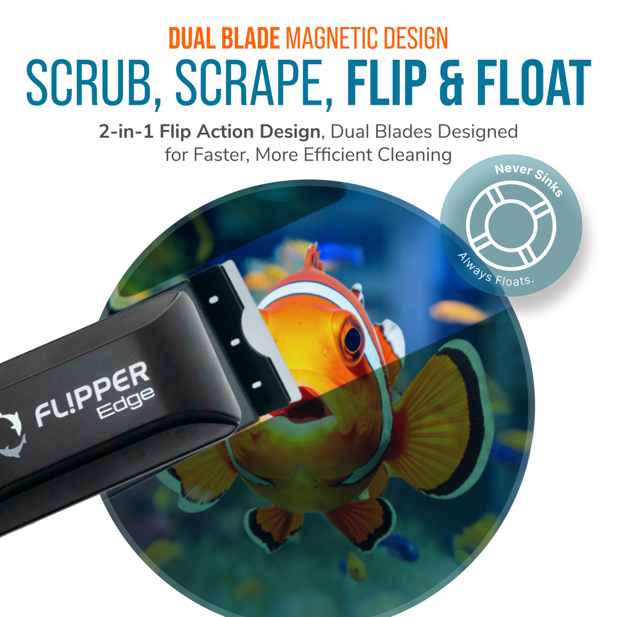 Aquarium Algae Cleaner (Standard)