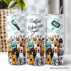 Personalized Tumbler With Lid and Stainless Steel Straw