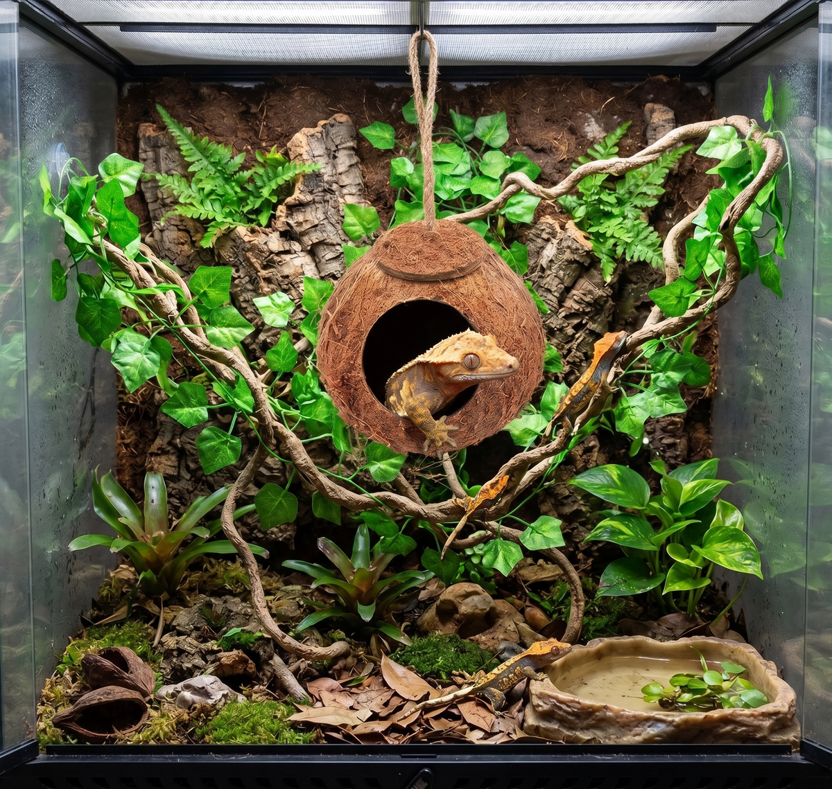 Eco Friendly Reptile Hanging Home