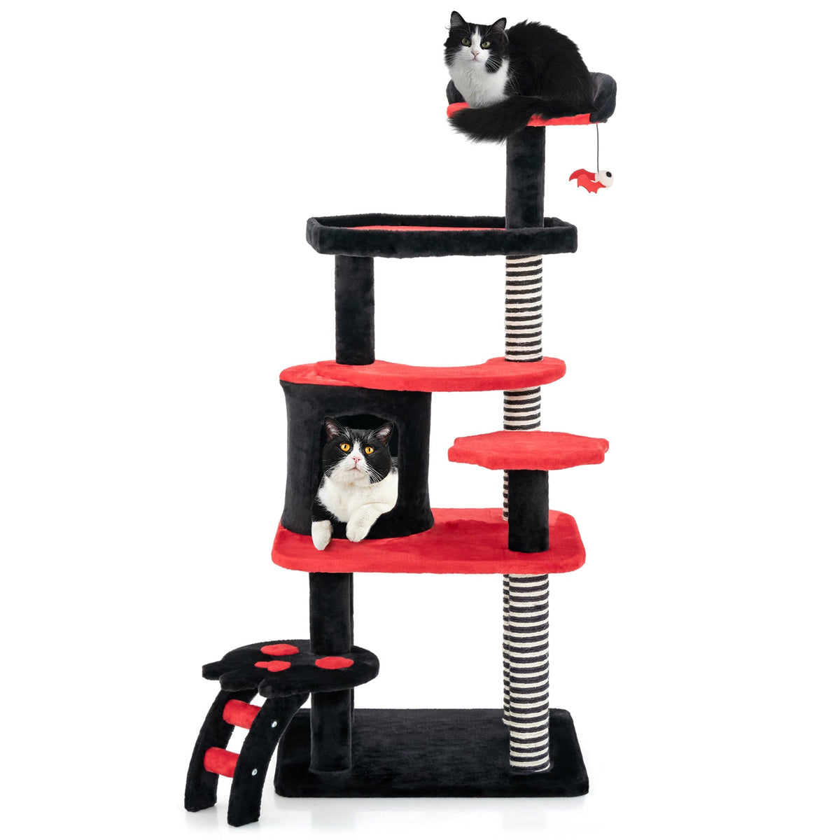 Gothic Cat Tree with Cat Bed