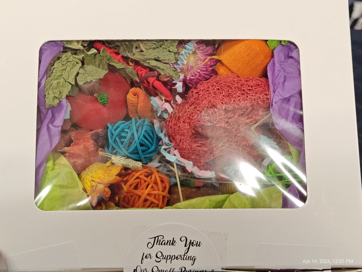 Ultimate Toy, Chew Treat box for Guinea Pigs, Chinchillas, Rabbits
