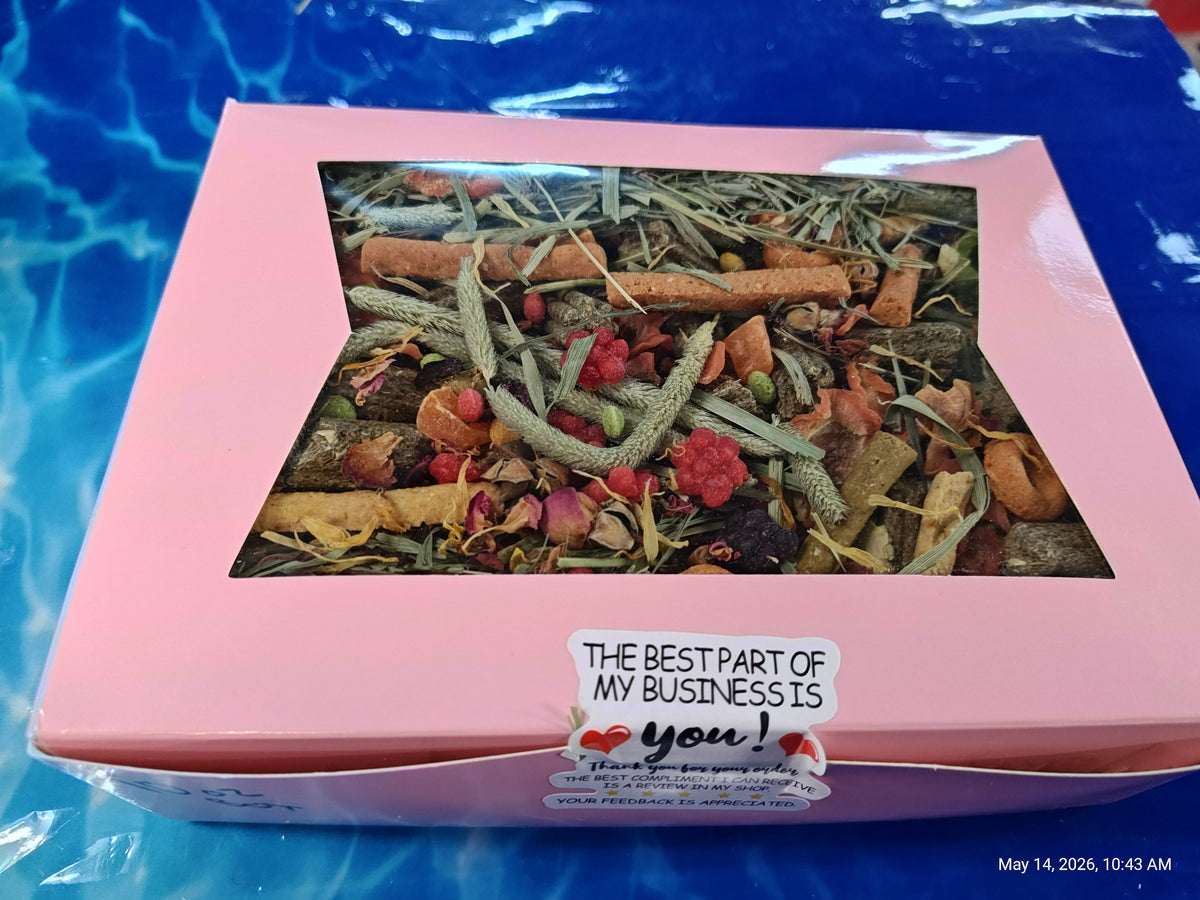 Ultimate Toy, Chew Treat box for Guinea Pigs, Chinchillas, Rabbits