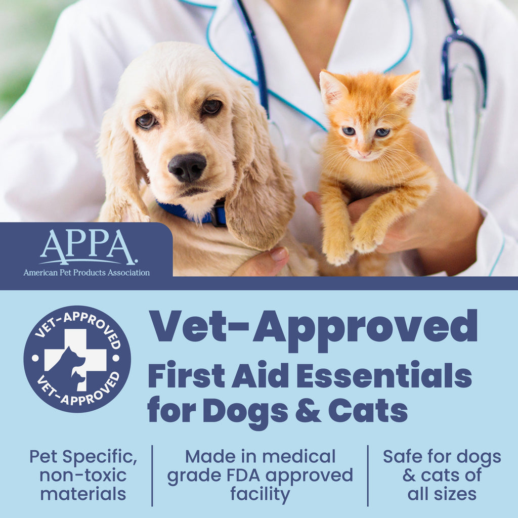 Pet First Aid Kit for Dogs & Cats